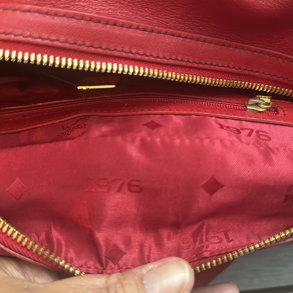 Authentic and Vintage MCM Satchel made in Italy - Picture 10 of 13